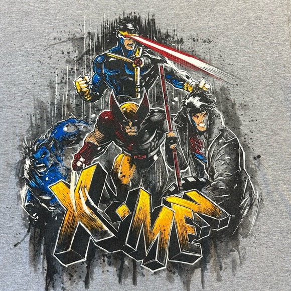 Vintage Marvel Mad Engine X-Men Characters T-shirt Medium - Picture 4 of 4